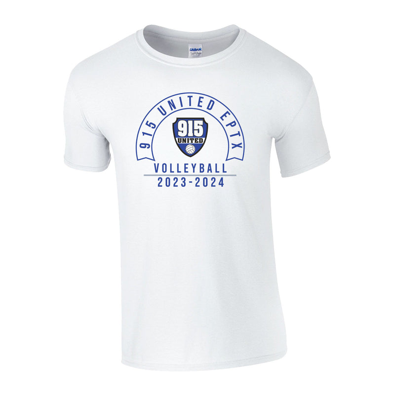 Men's Classic T-Shirt - White - Logo Text Drop