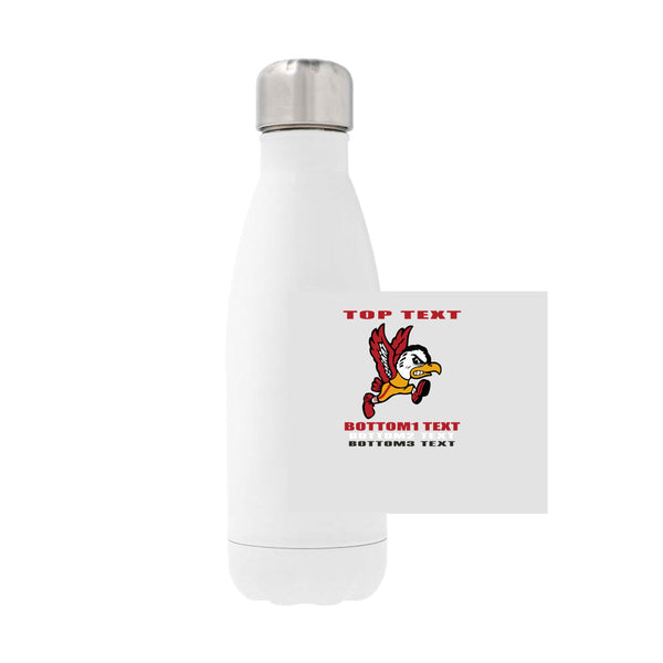 12oz Stainless Steel Water Bottle - White