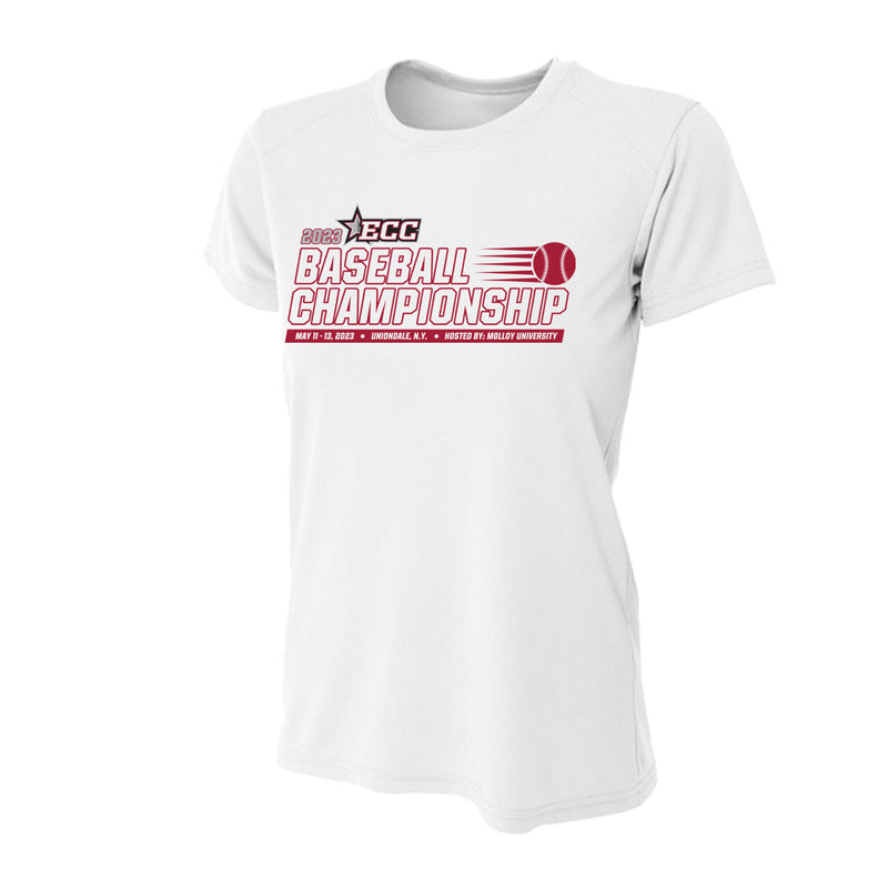 Women's Performance T-Shirt - White - Event Designs Front/Back