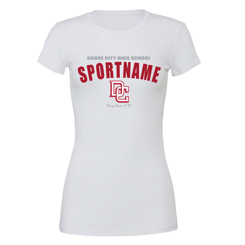Women's Premium T_Shirt - White - Sport Arch