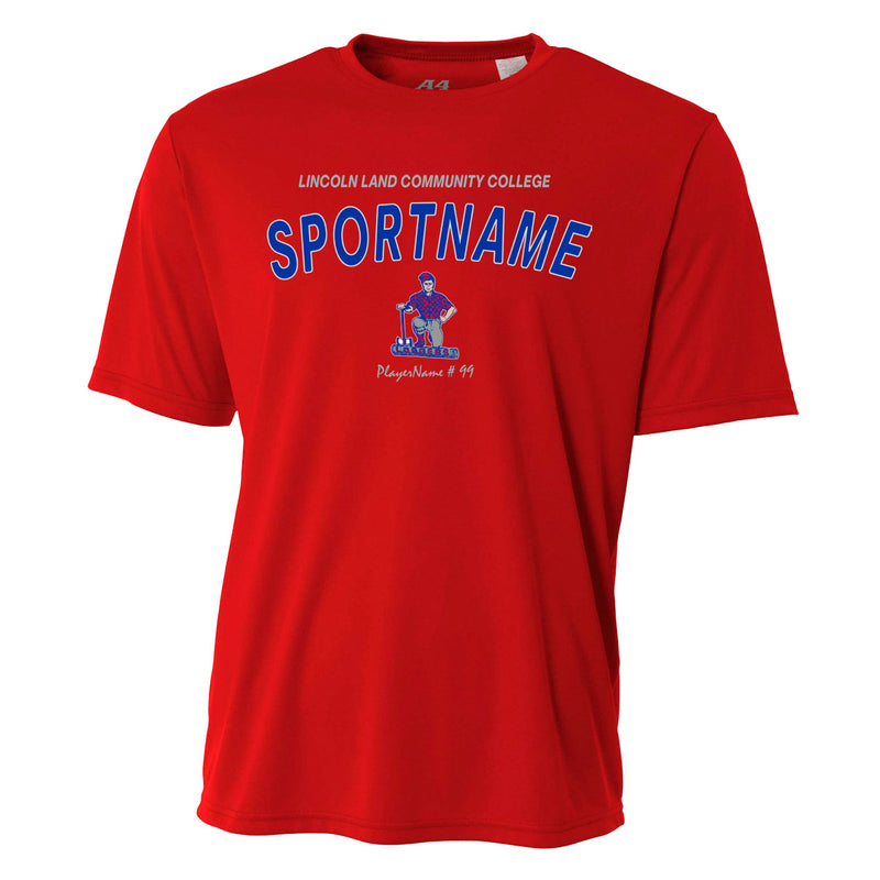 Youth Performance T-Shirt - Scarlet - Sport Arch