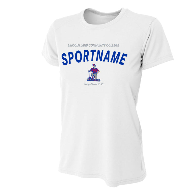 Women's Performance T-Shirt - White - Sport Arch