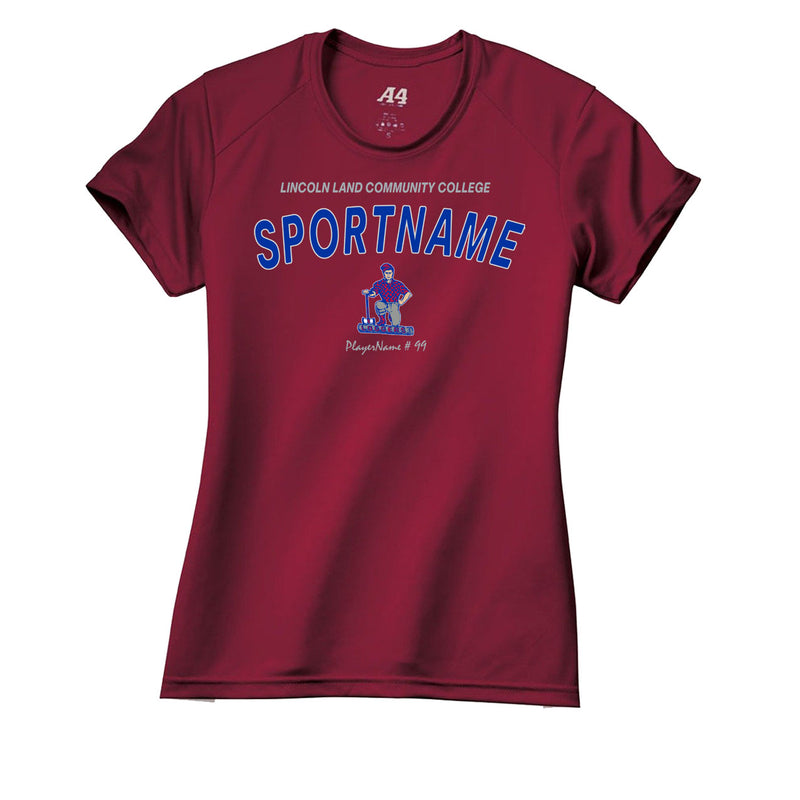 Women's Performance T-Shirt - Cardinal - Sport Arch