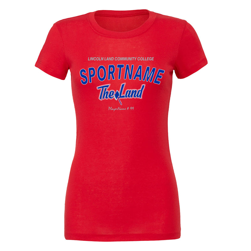 Women's Premium T_Shirt - Red - Sport Arch