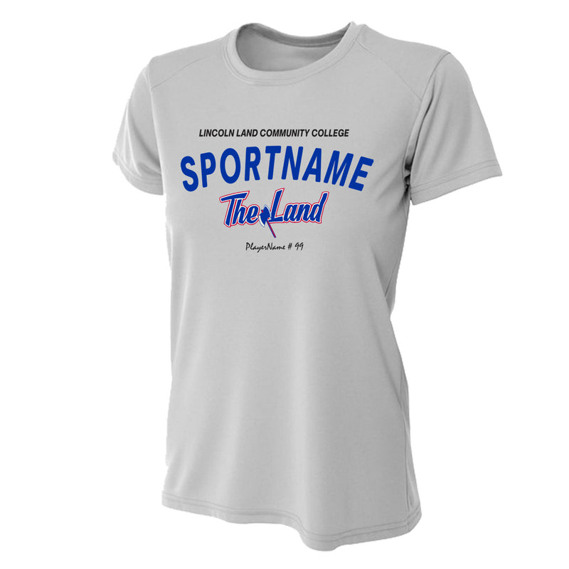 Women's Performance T-Shirt - Silver - Sport Arch
