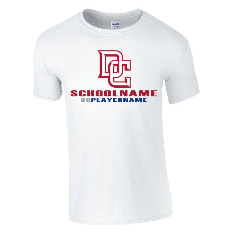 Youth Classic T-Shirt - White - Logo School Player