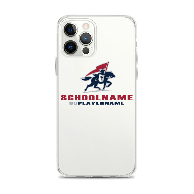 iPhone case - White - Logo School Player