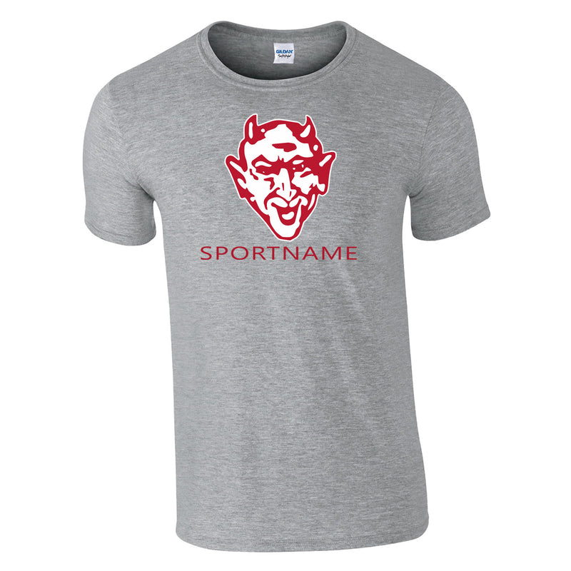 Youth Classic T-Shirt - Sport Grey - Big Logo
