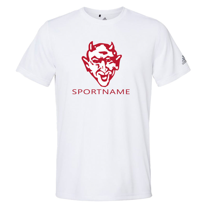 Adidas Sport T-Shirt - White - Big Logo