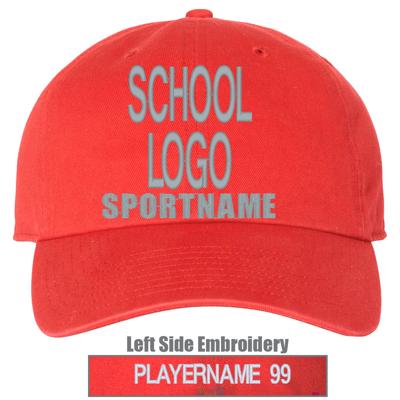 47 Brand Clean Up Cap - Red - Sport Name