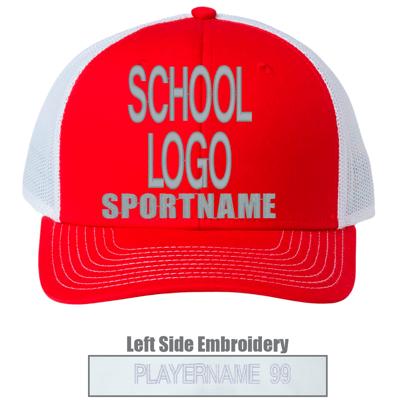 The Game Everyday Trucker Cap - Red/ White - Sport Name