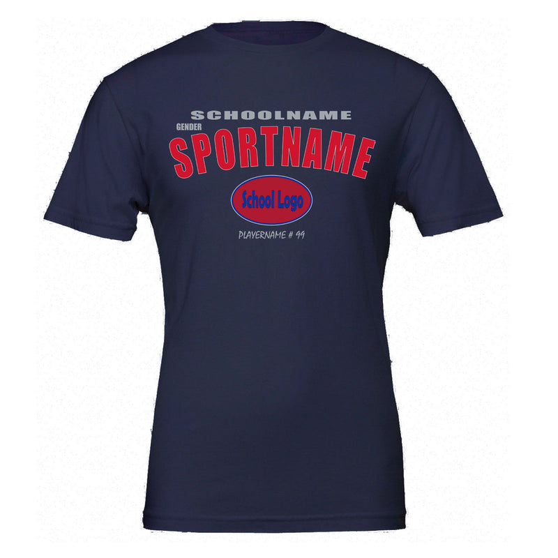 Men's Premium T-Shirt - Navy - Sport Arch