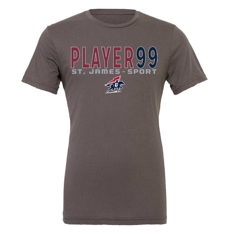 Men's Premium T-Shirt - Asphalt - Cap Name Number