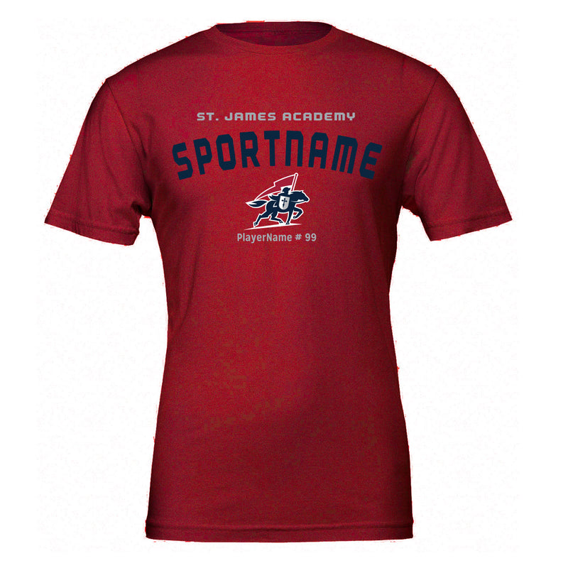 Men's Premium T-Shirt - Cardinal - Sport Arch