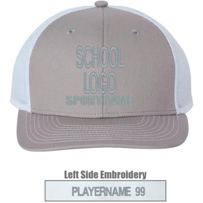 The Game Everyday Trucker Cap - Grey/ White - Sport Name