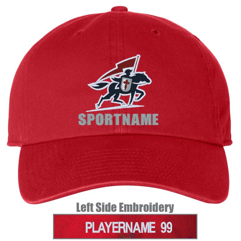 47 Brand Clean Up Cap - Cardinal - Sport Name