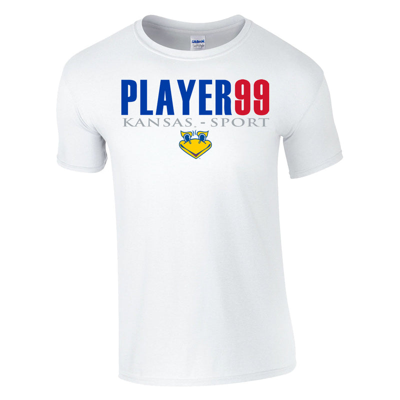 Men's Classic T-Shirt - White - Cap Name Number