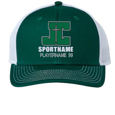 The Game Everyday Trucker Cap - Dark Green/ White - Sport Name