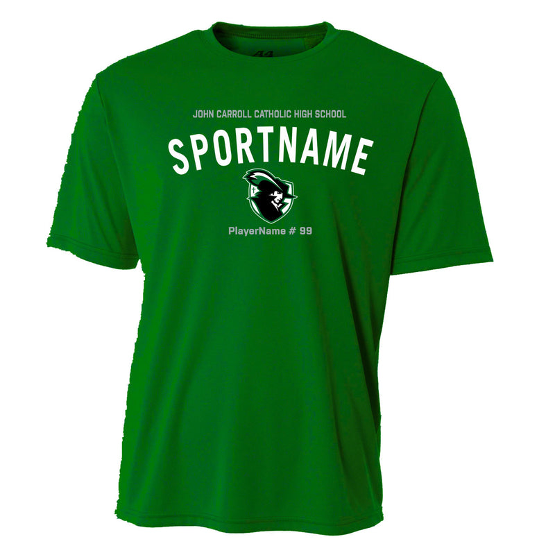 Men's Performance T-Shirt - Kelly Green - Sport Arch