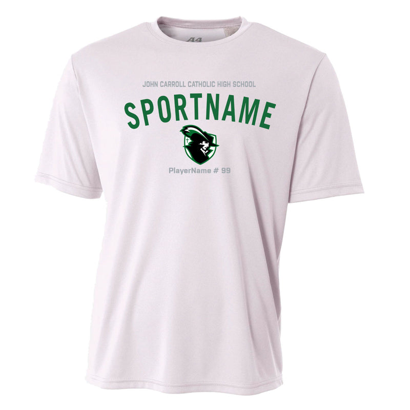 Youth Performance T-Shirt - White - Sport Arch